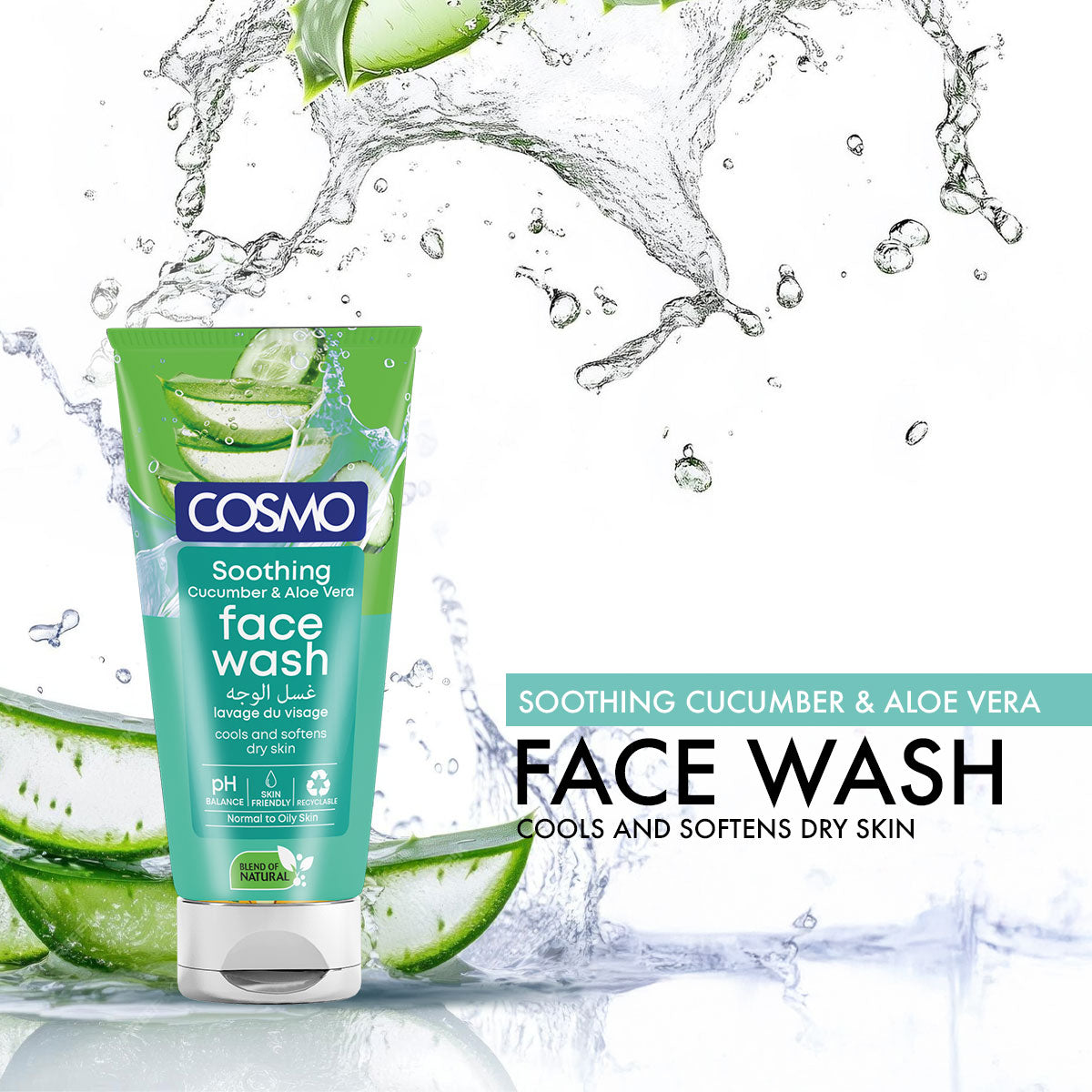Soothing Cucumber & Aloe Vera Face Wash